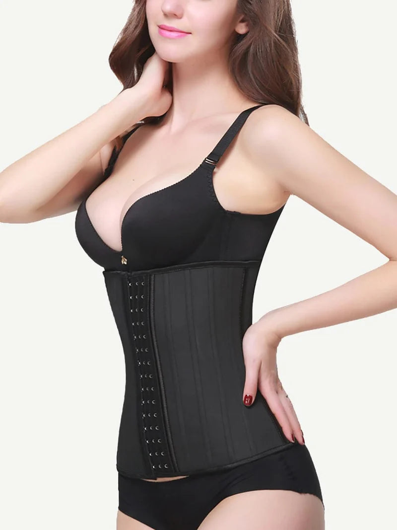 25 Steel Boned Compression Latex Waist Trainer