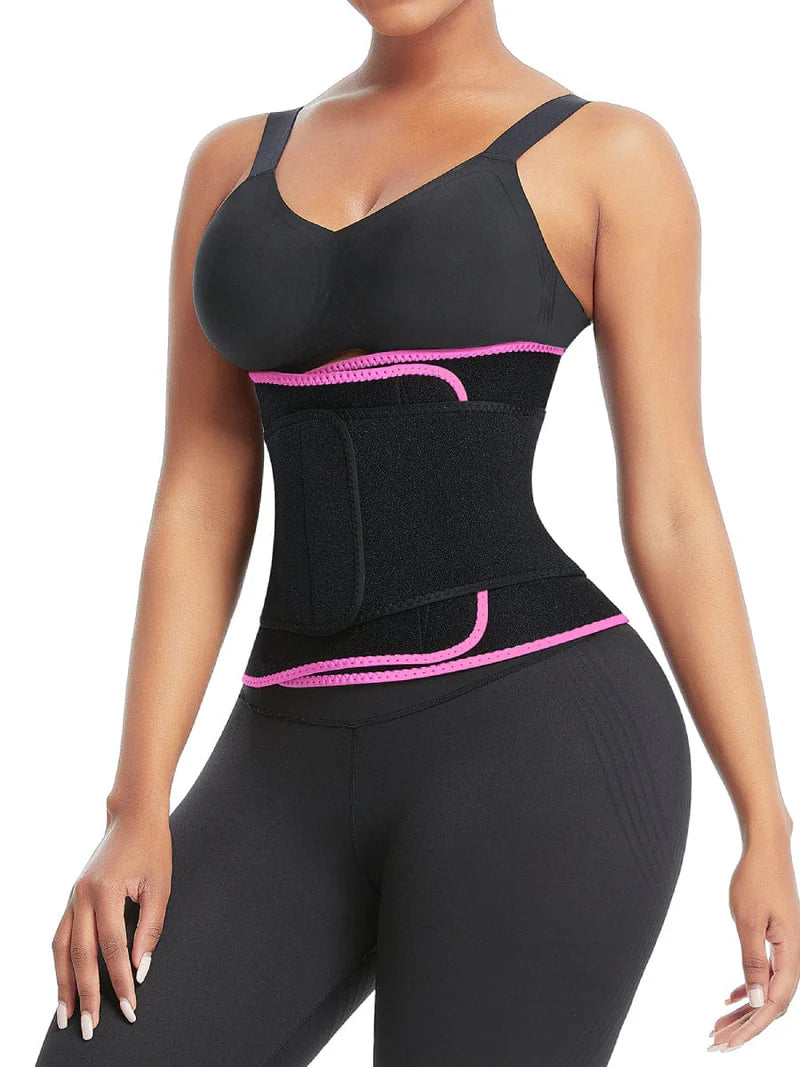 Breathable Compression Silhouette Sweat Band Candy Pink