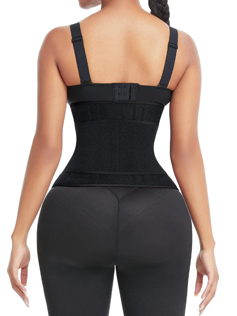 Breathable Compression Silhouette Sweat Band Black