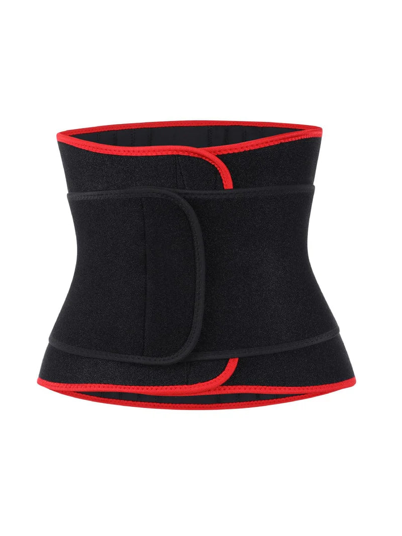 Breathable Compression Silhouette Sweat Band Red