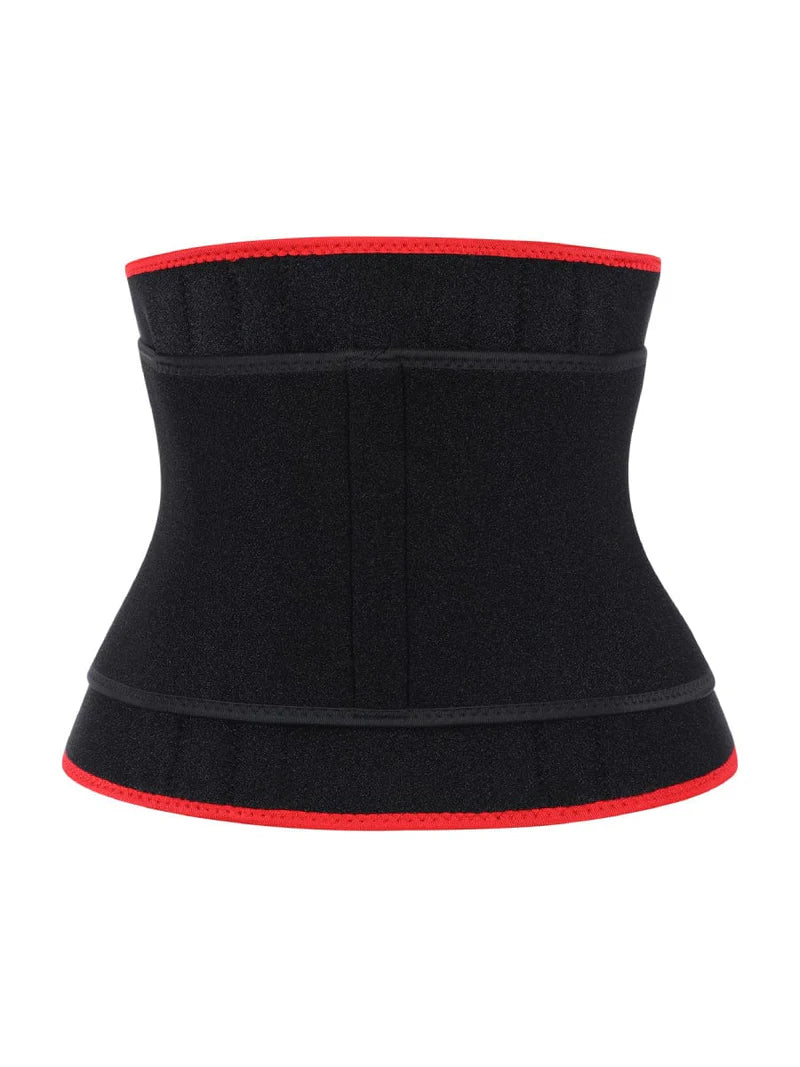 Breathable Compression Silhouette Sweat Band Red