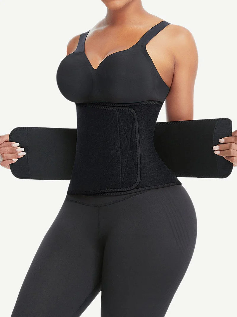 Breathable Compression Silhouette Sweat Band Black
